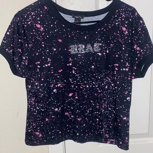 Rue21 shirt black and pink